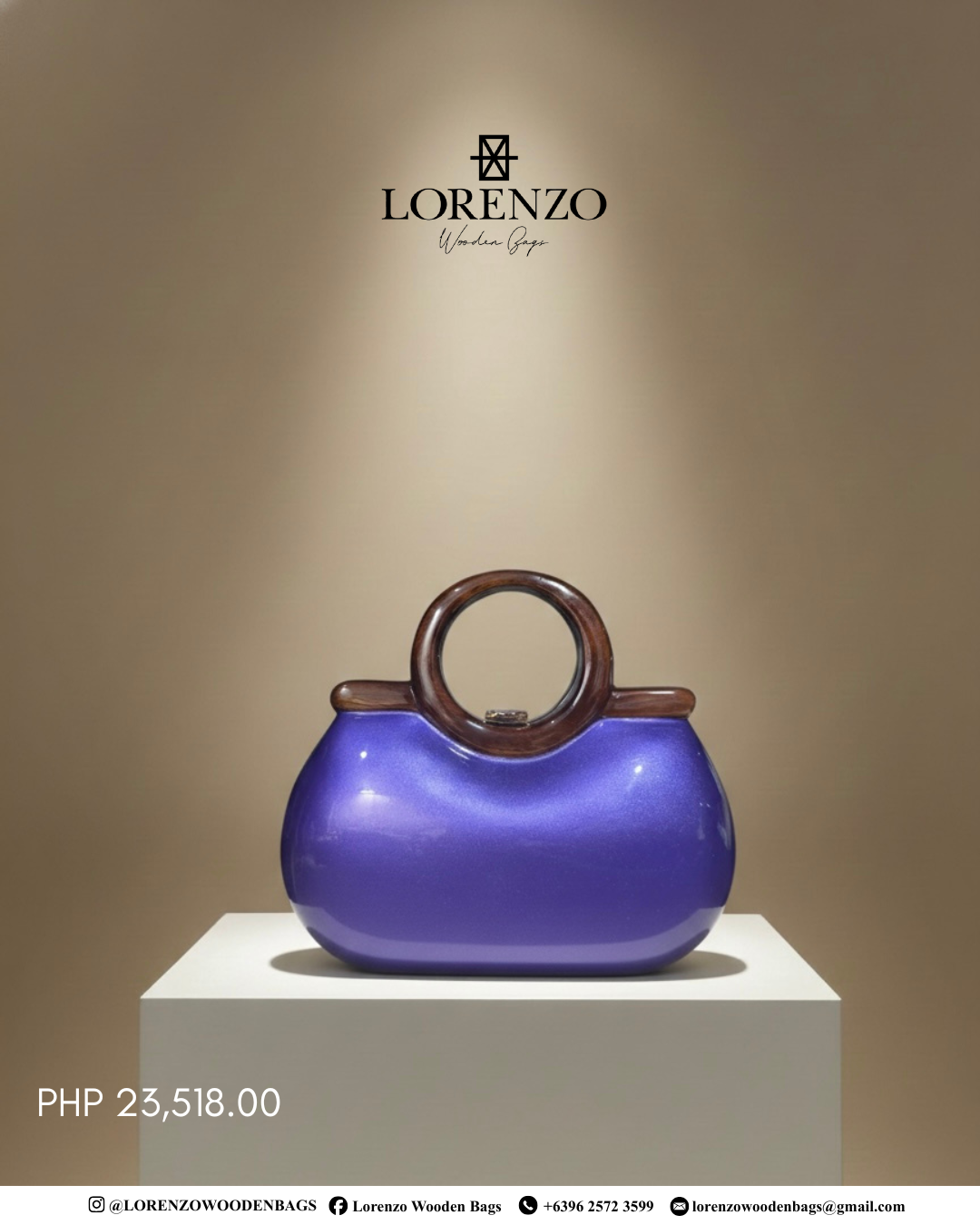 ELIZABETH- Pearlescent Purple